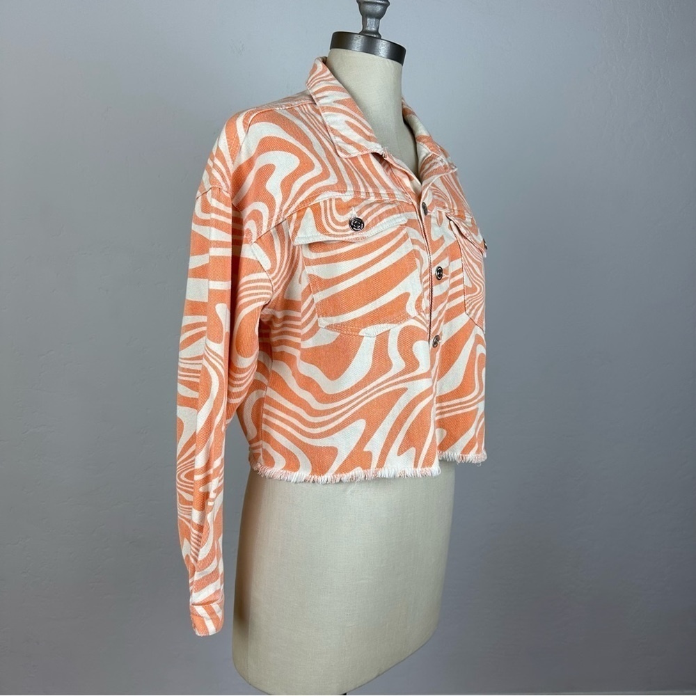 NWT Steve Madden Alison Denim Jacket - Picture 2 of 16